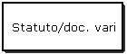 Statuto/doc. vari